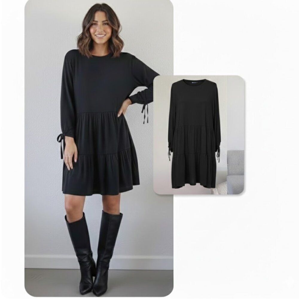 Zara Midi Dress Small Over Size